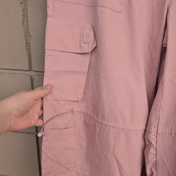 Pink Cargo Pants - Picture 3 of 4